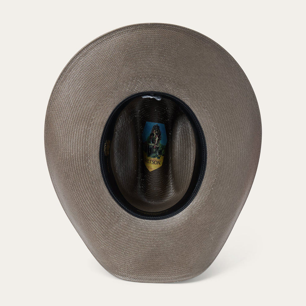 Kenton 10X Straw Cowboy Hat Grey | Stetson