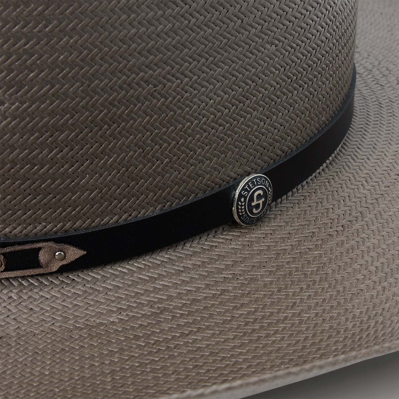 Kenton 10X Straw Cowboy Hat Grey | Stetson