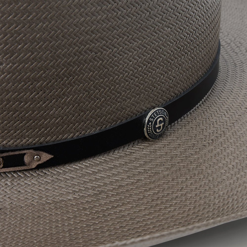 Kenton 10X Straw Cowboy Hat Grey | Stetson