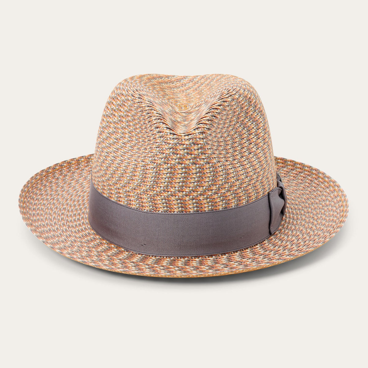 Emin Straw Fedora Quartz Mix | Stetson