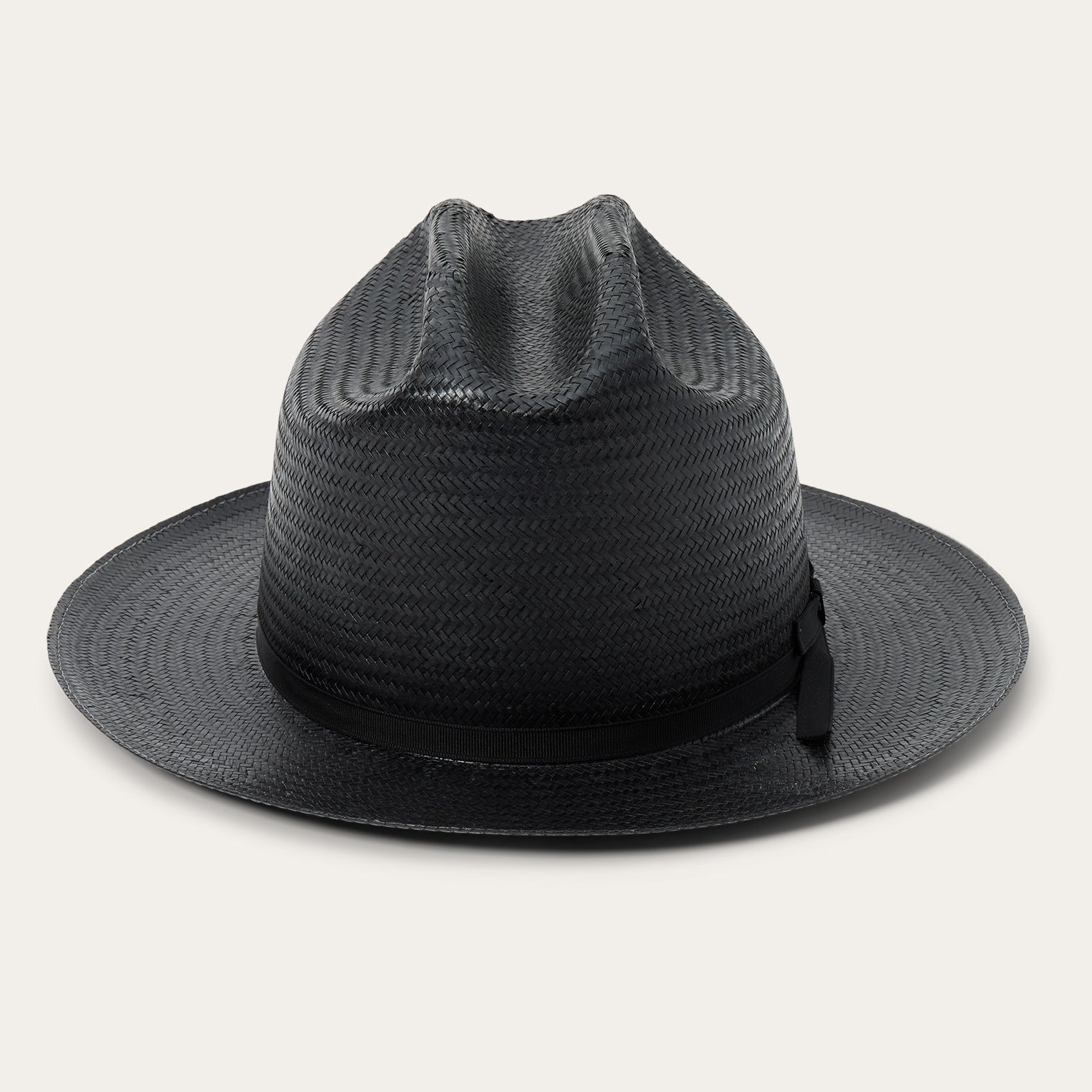 Open Road Straw Hat Black | Stetson