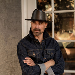 Open Road Straw Hat Black | Stetson