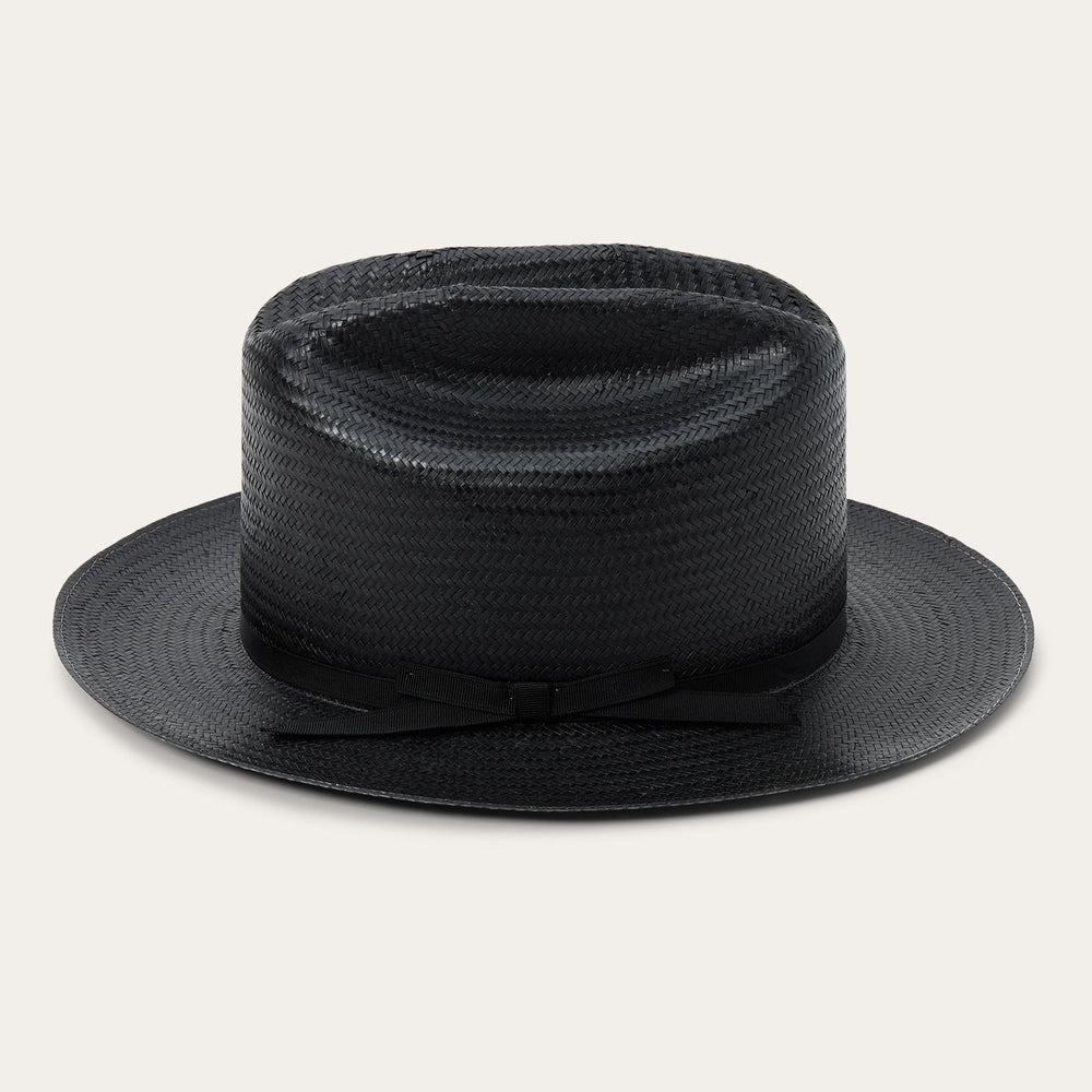 Open Road Straw Hat Black | Stetson
