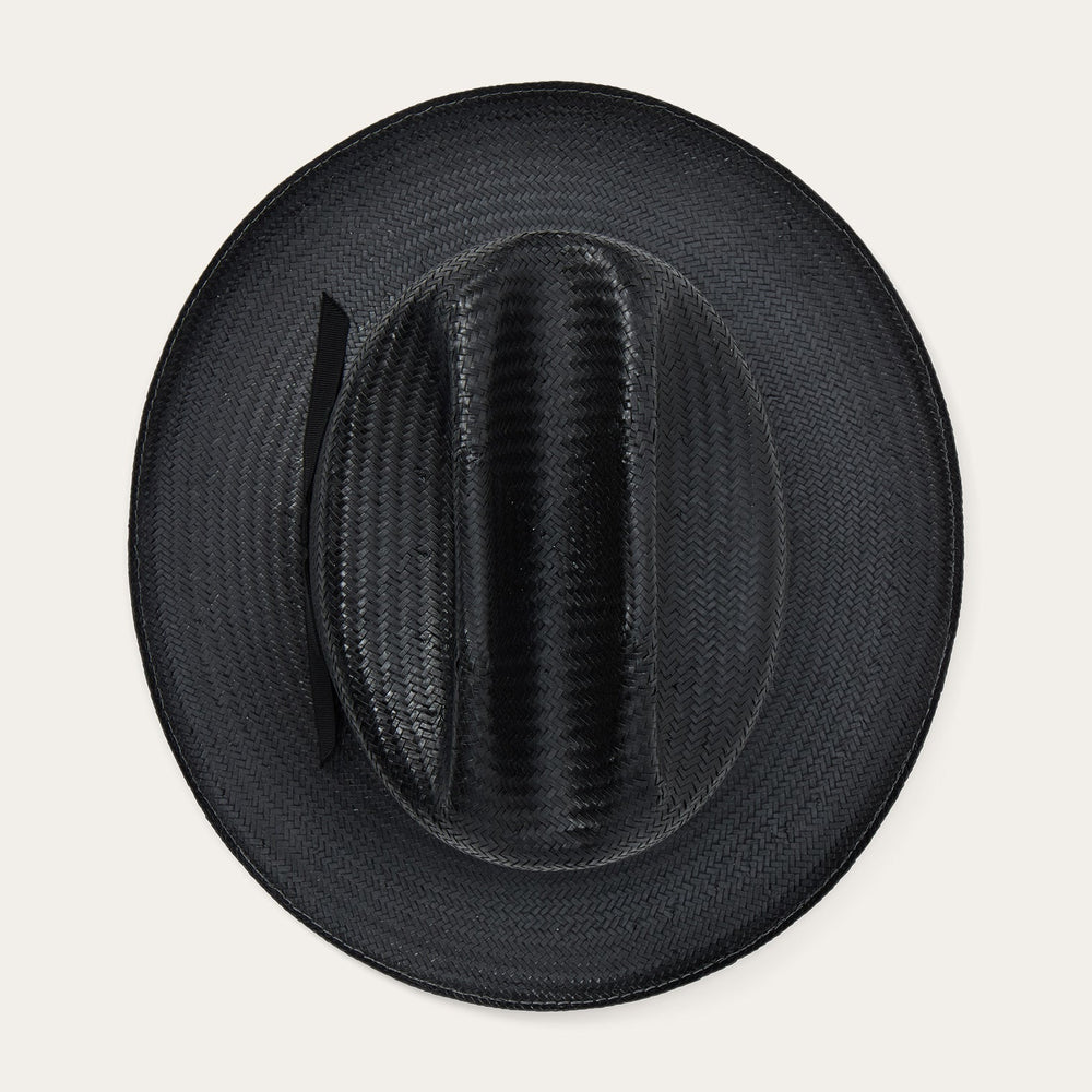 Open Road Straw Hat Black | Stetson