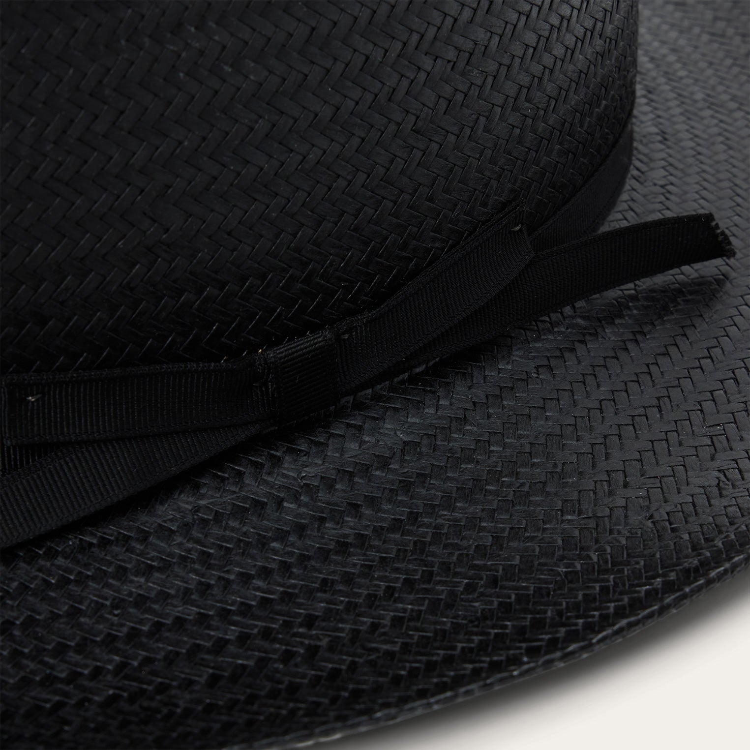 Open Road Straw Hat Black | Stetson