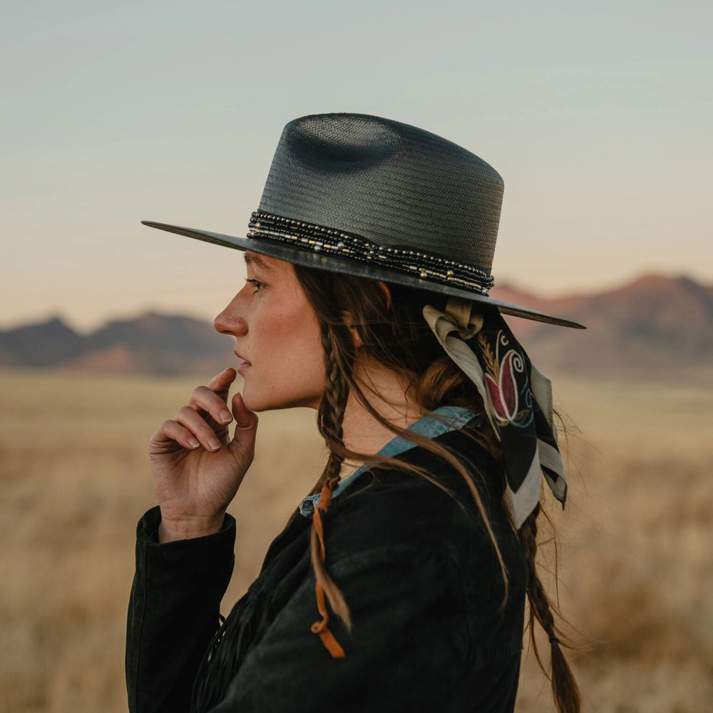 Kambra Straw Hat Black | Stetson