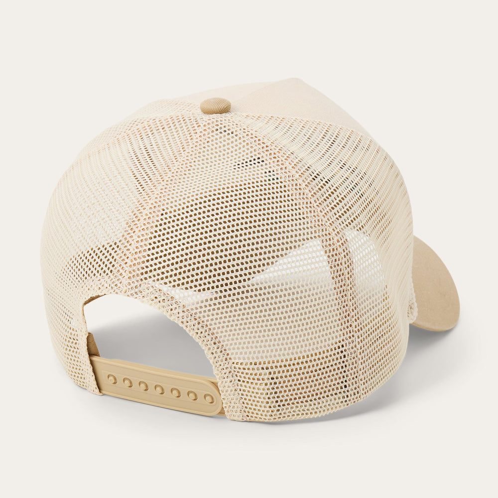 Skull Trucker Hat Off White / Khaki | Stetson