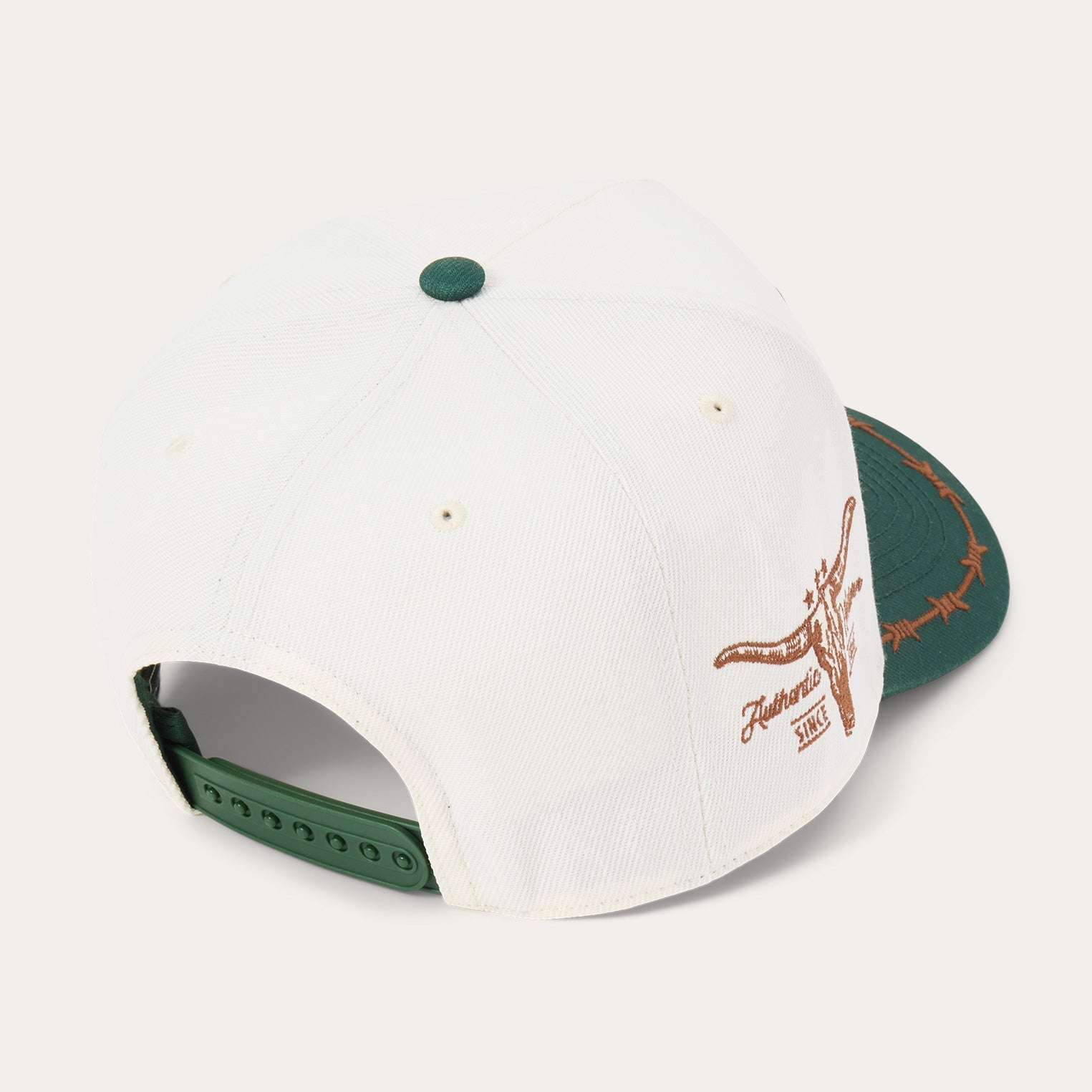 Landscape Trucker Hat Off White / Green | Stetson