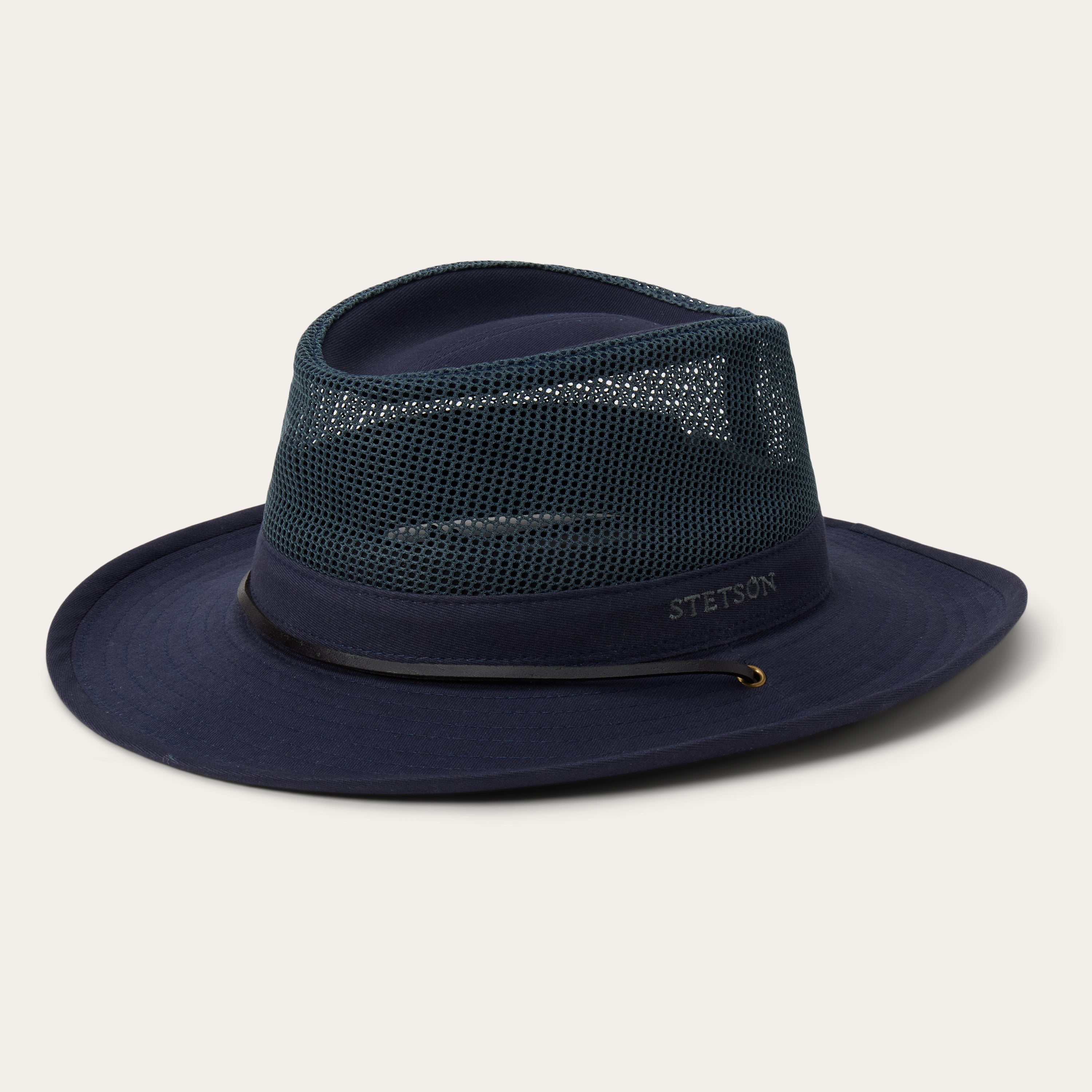 Outdoor Air Cotton Hat Vintage Indigo | Stetson