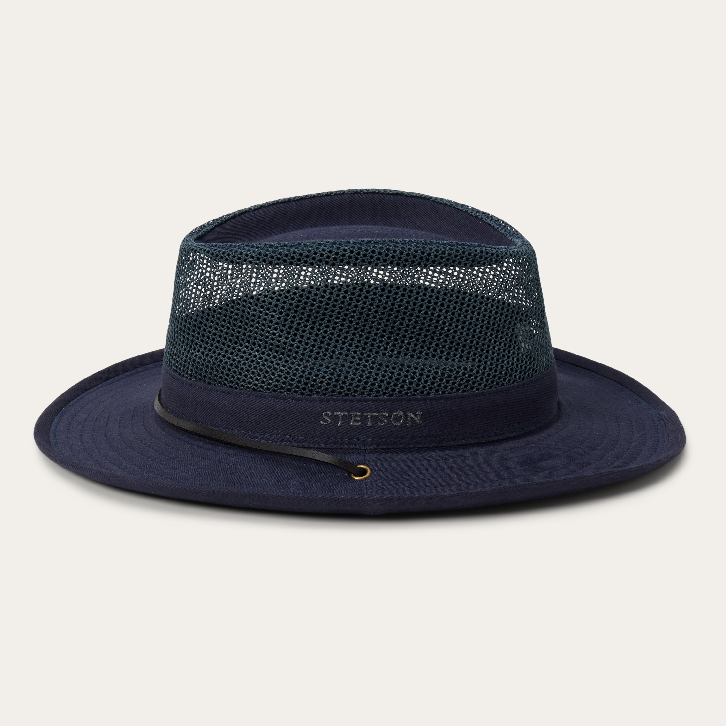 Outdoor Air Cotton Hat Vintage Indigo | Stetson