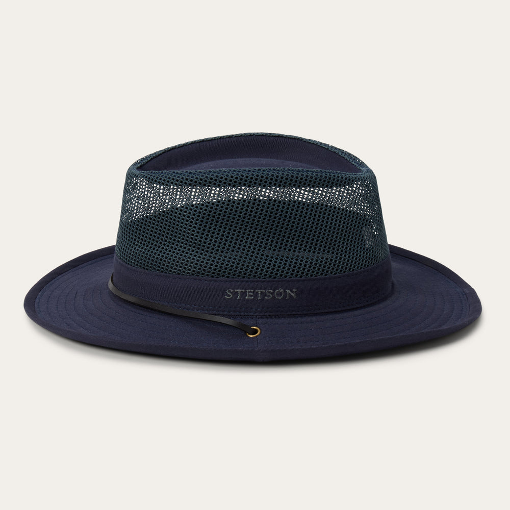 Outdoor Air Cotton Hat Vintage Indigo | Stetson