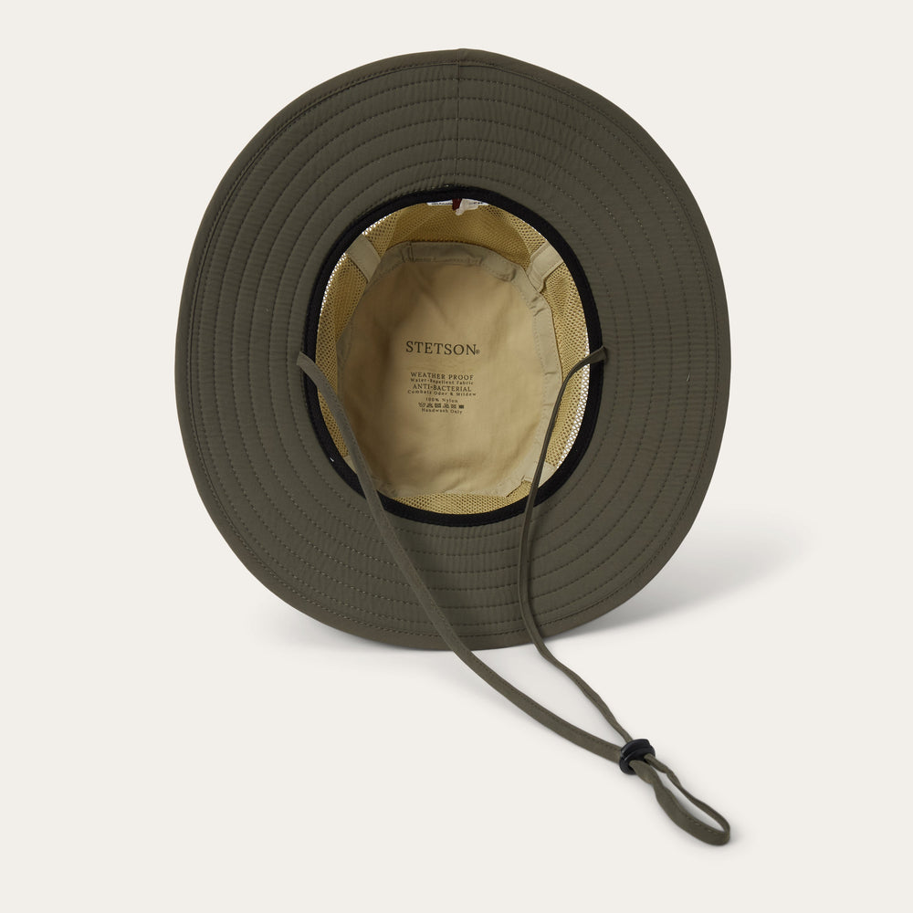 Traveller Outdoor Hat Off White With Olive | Stetson