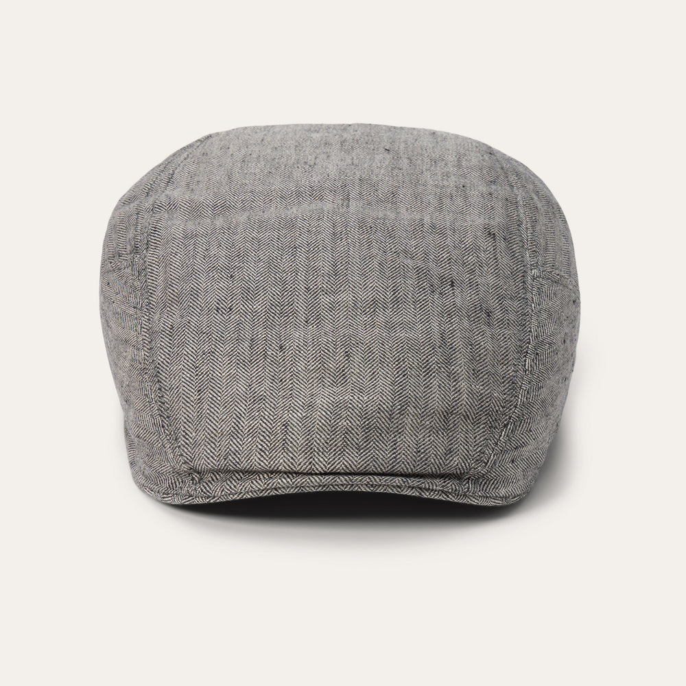 Linen Ivy Cap Grey Herringbone | Stetson