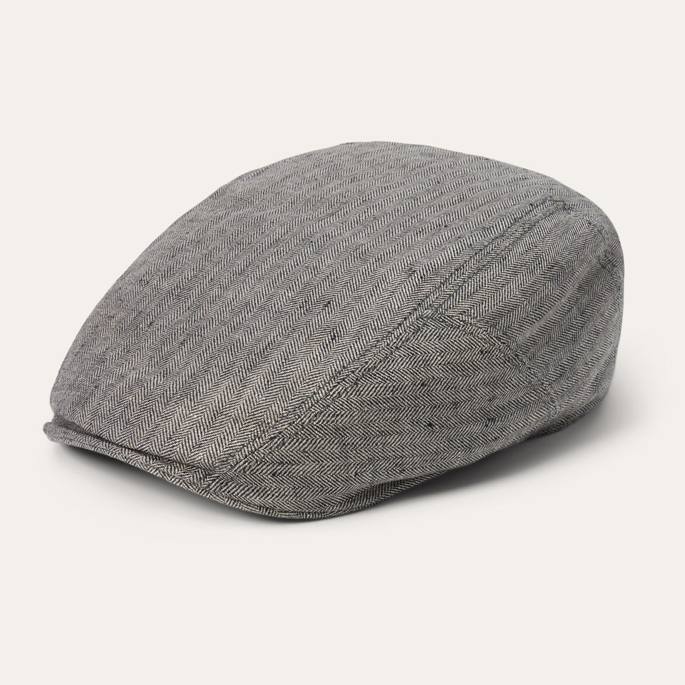 Linen Ivy Cap Grey Herringbone | Stetson
