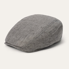 Linen Ivy Cap Grey Herringbone | Stetson
