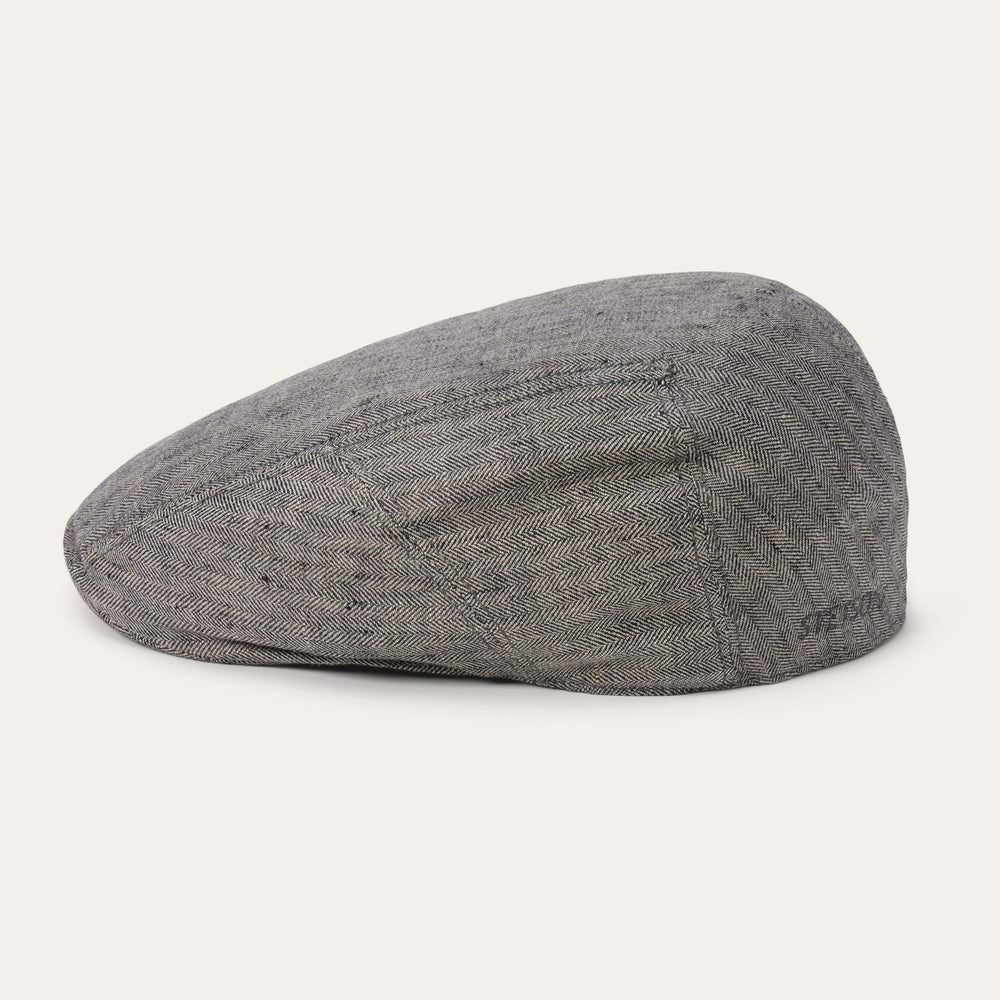Linen Ivy Cap Grey Herringbone | Stetson