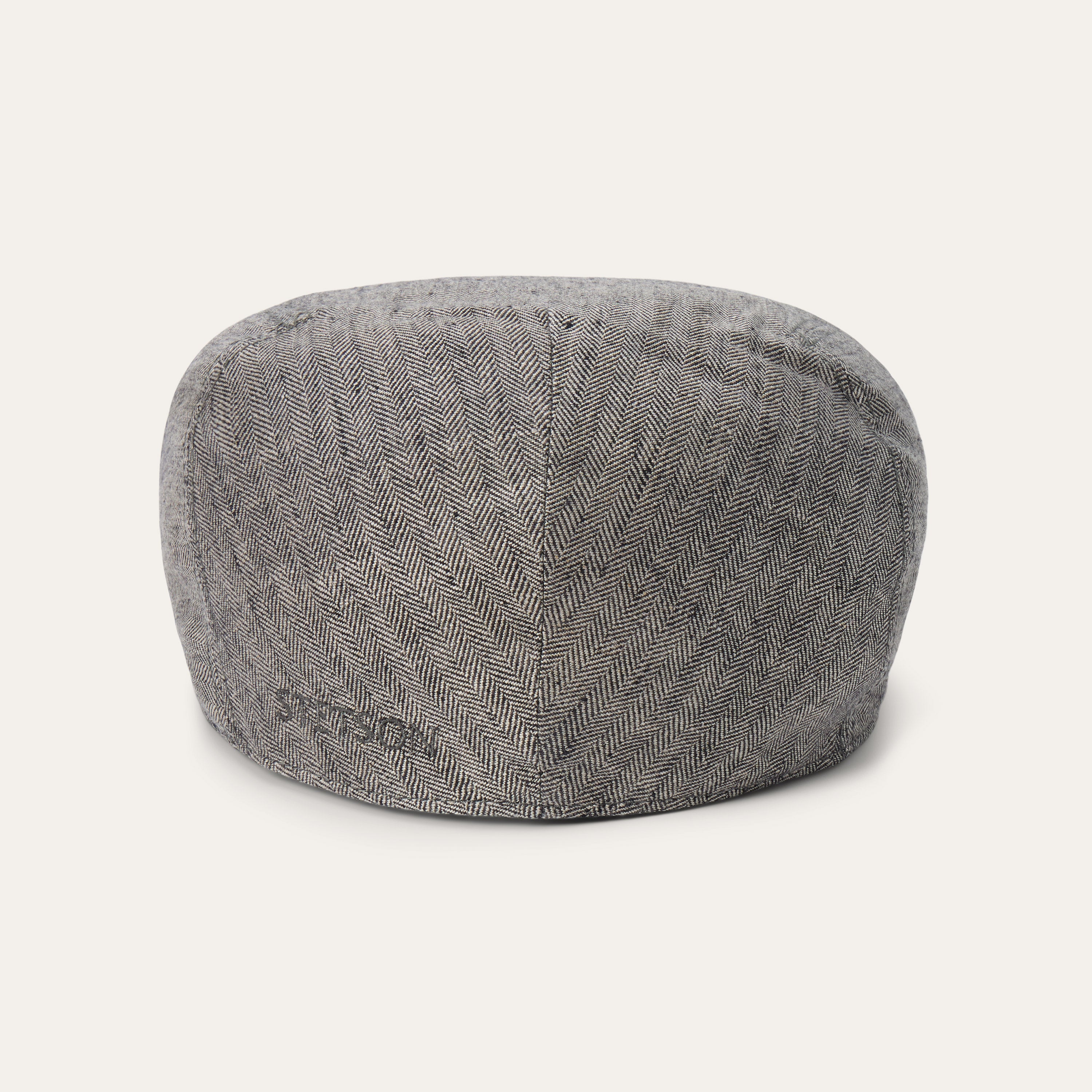 Linen Ivy Cap Grey Herringbone | Stetson