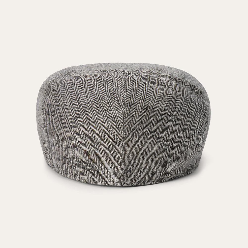 Linen Ivy Cap Grey Herringbone | Stetson