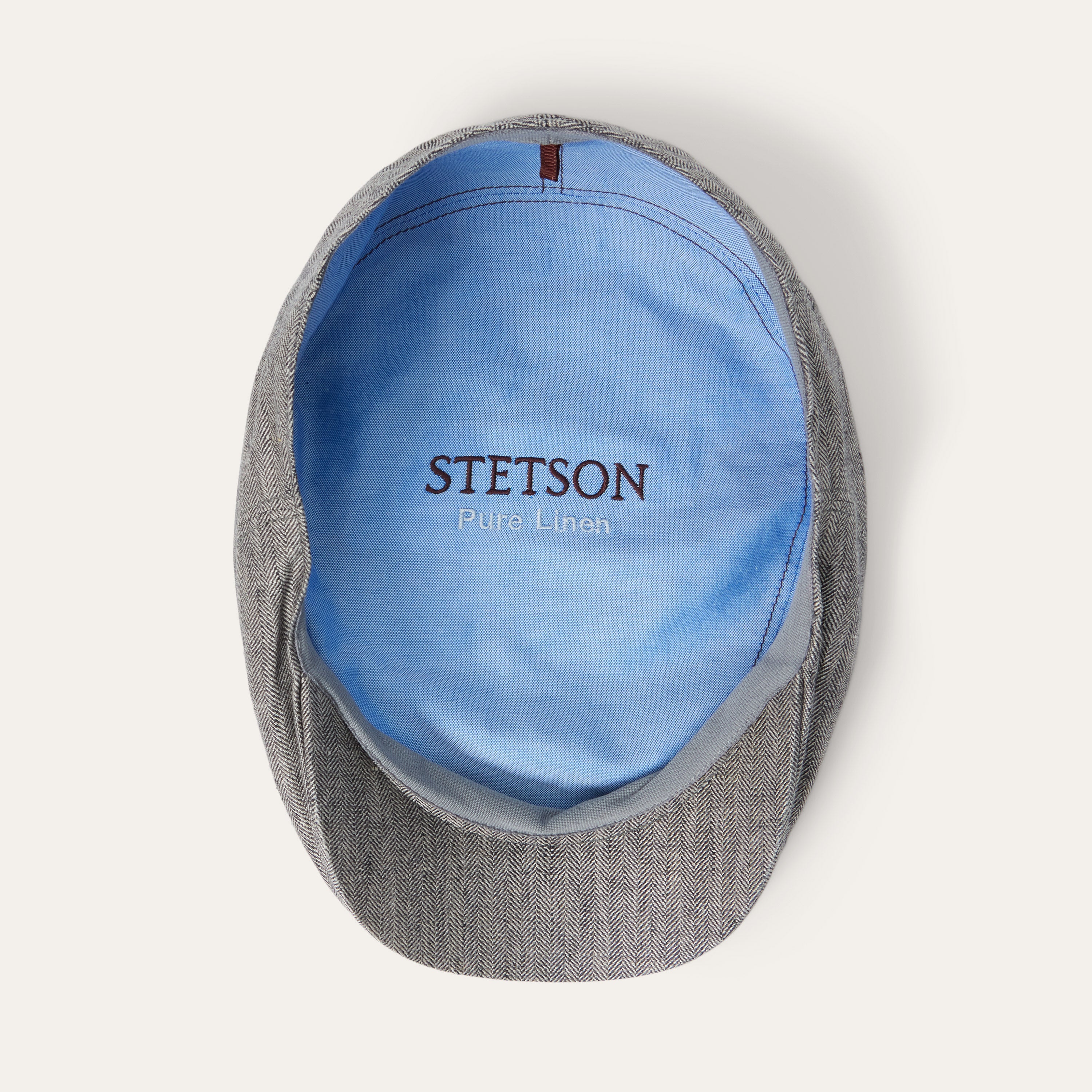 Linen Ivy Cap Grey Herringbone | Stetson