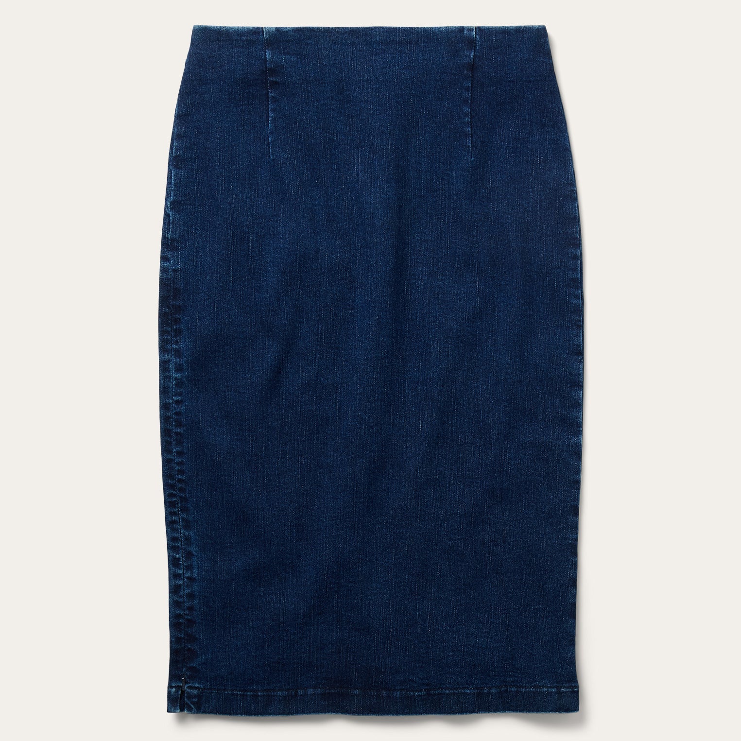 Stretch Denim Pencil Skirt Blue | Stetson