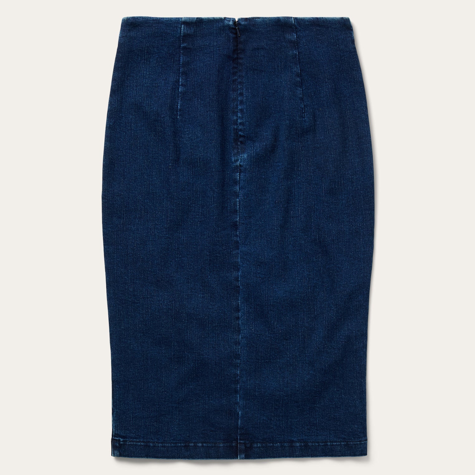 Stretch Denim Pencil Skirt Blue | Stetson