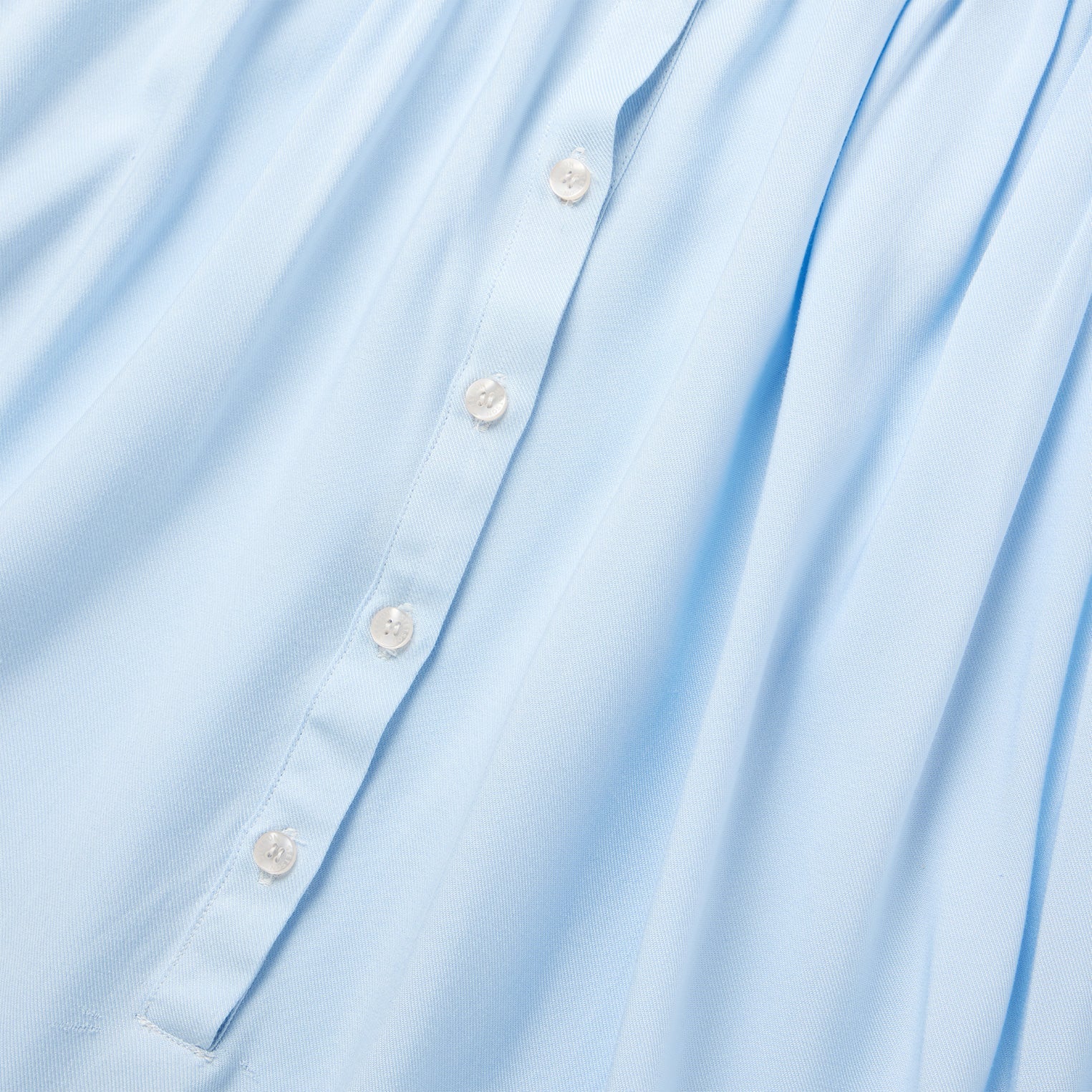 Twill Collared Blouse Blue | Stetson