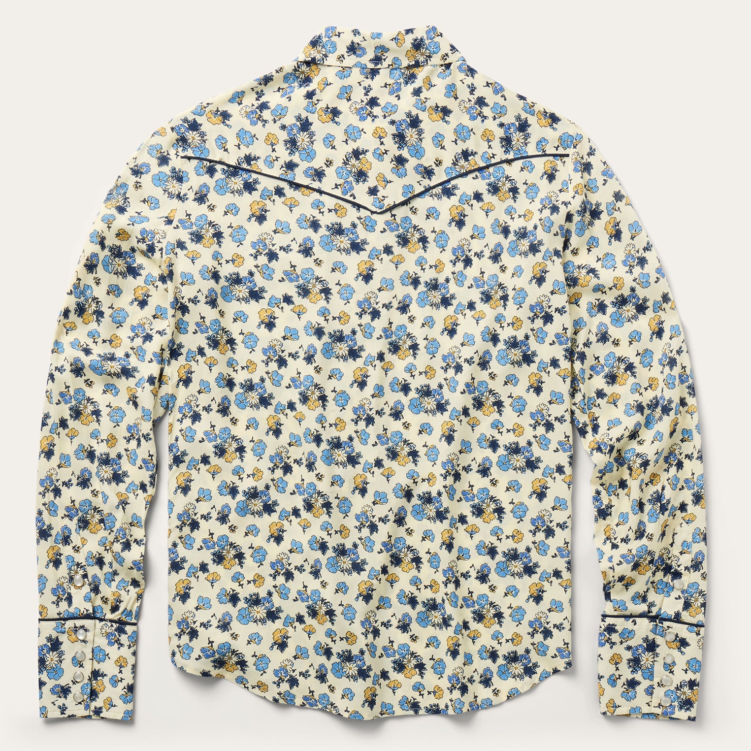 Field Flowers Print Shirt Yellow | Stetson
