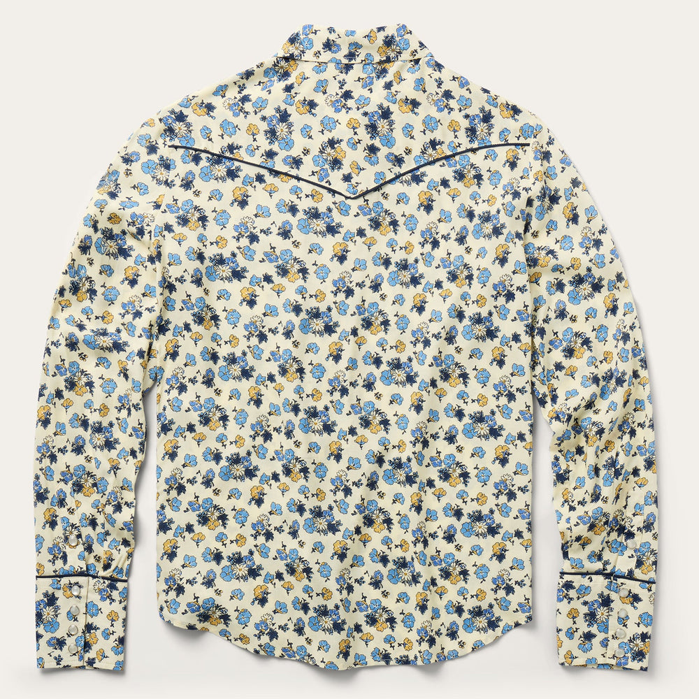 Field Flowers Print Shirt Yellow | Stetson