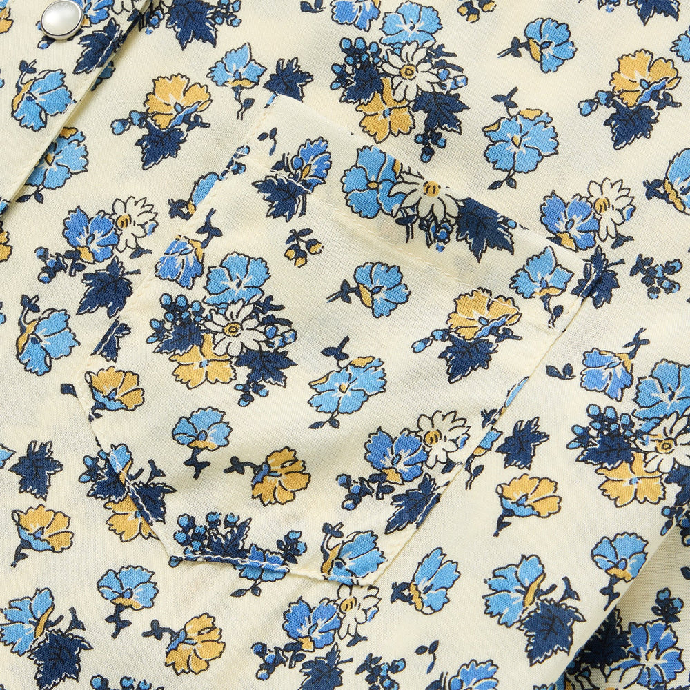 Field Flowers Print Shirt Yellow | Stetson