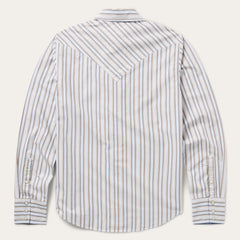 Ombre Stripe Western Shirt Brown | Stetson