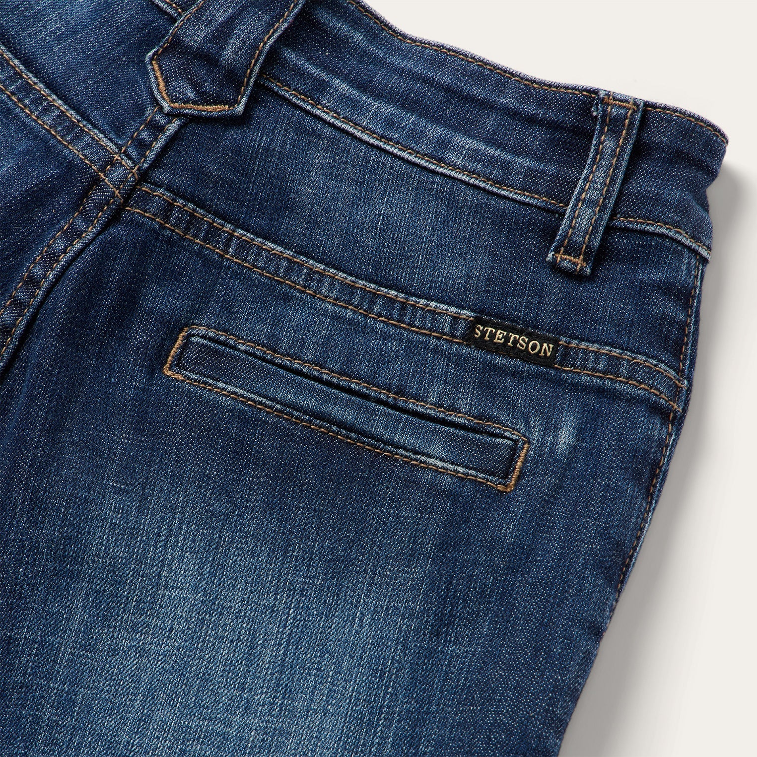 214 Trouser Fit Jeans Blue | Stetson