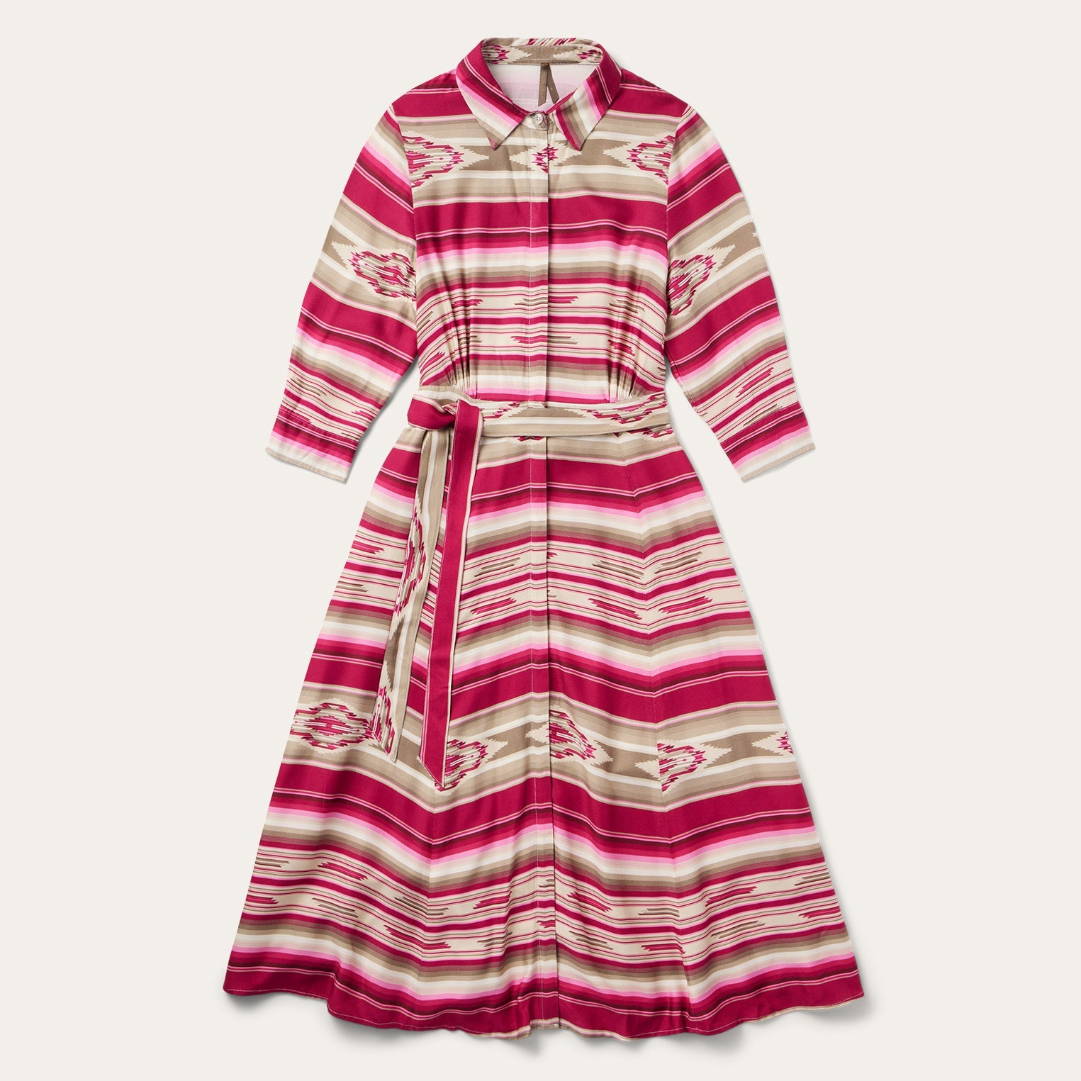 Scarlet Serape Midi Dress Red | Stetson
