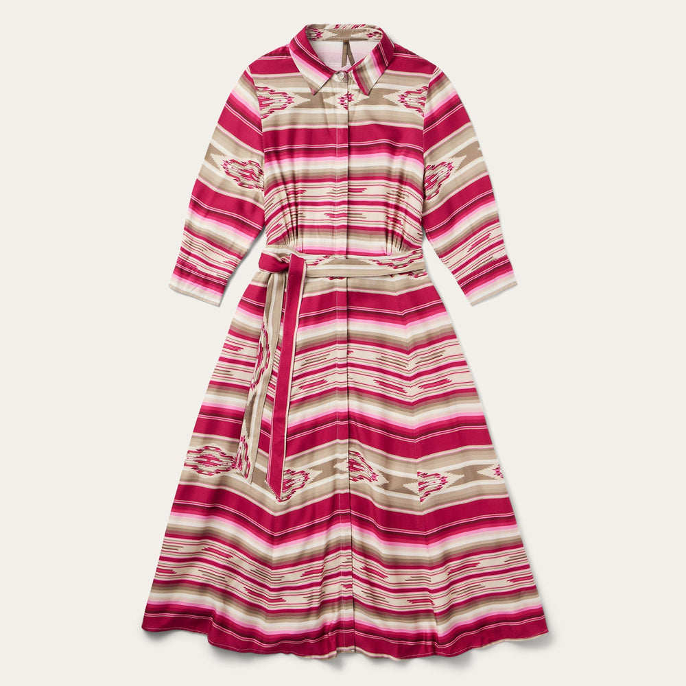 Scarlet Serape Midi Dress Red | Stetson