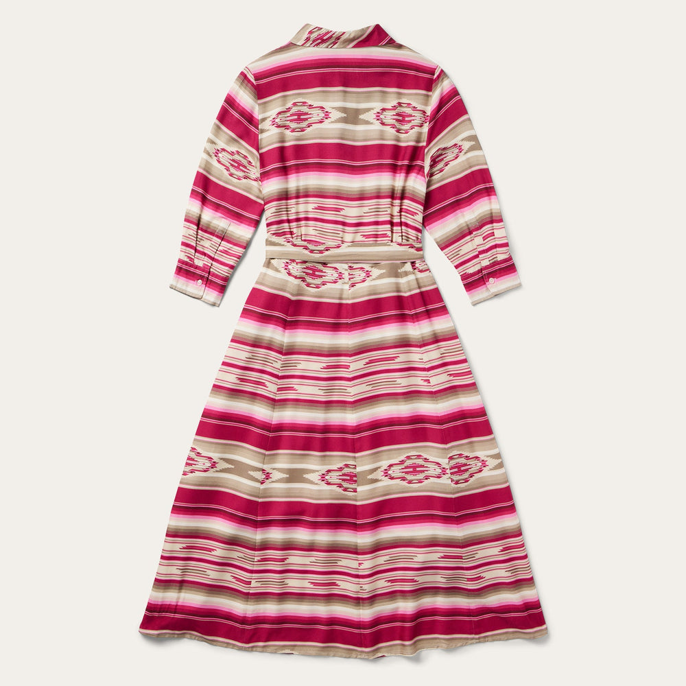Scarlet Serape Midi Dress Red | Stetson