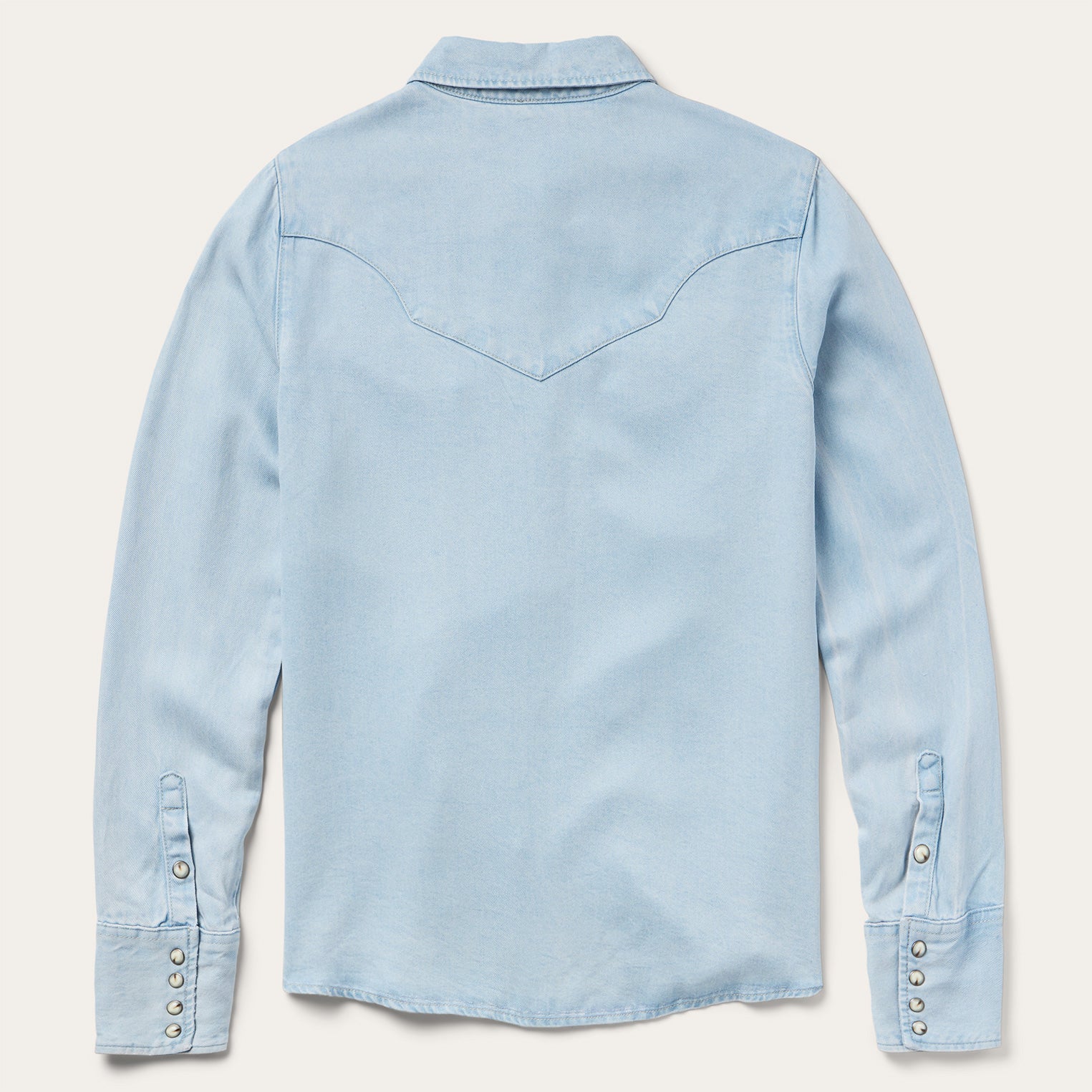 Arrow Pocket Denim Shirt Blue | Stetson
