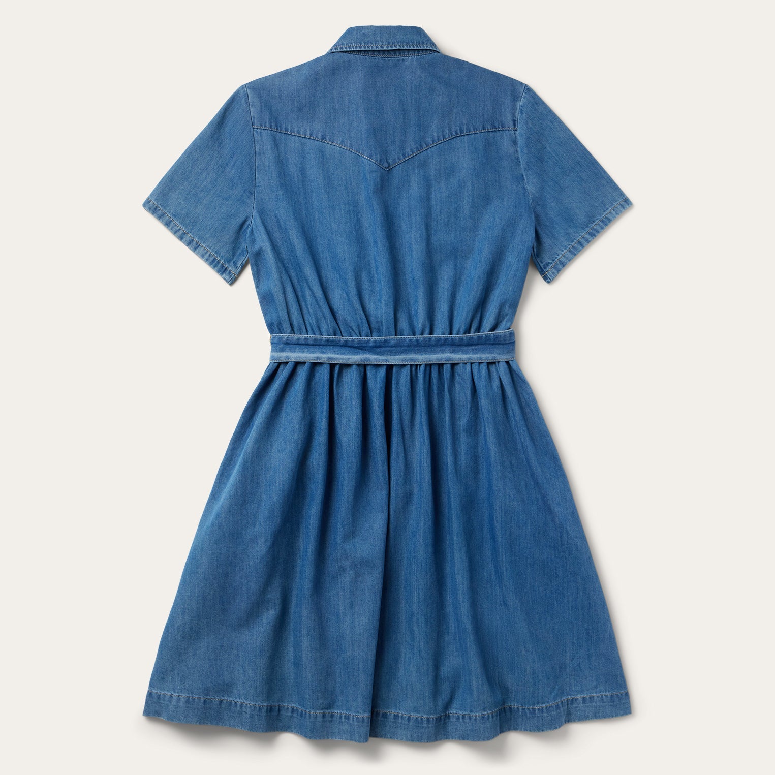 Smile Pocket Denim Dress Blue | Stetson