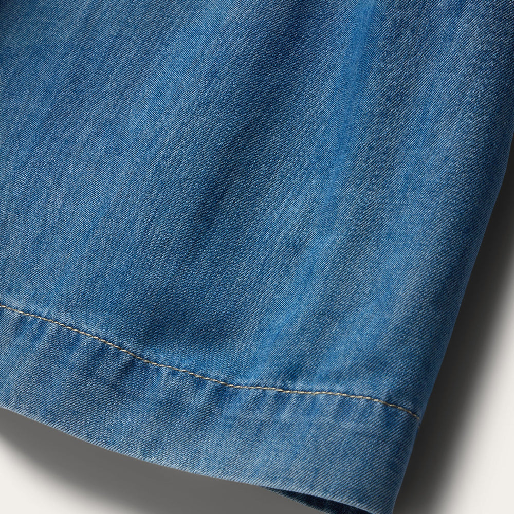 Smile Pocket Denim Dress Blue | Stetson