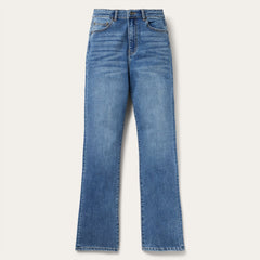 915 High Rise Straight Fit Jeans Blue | Stetson