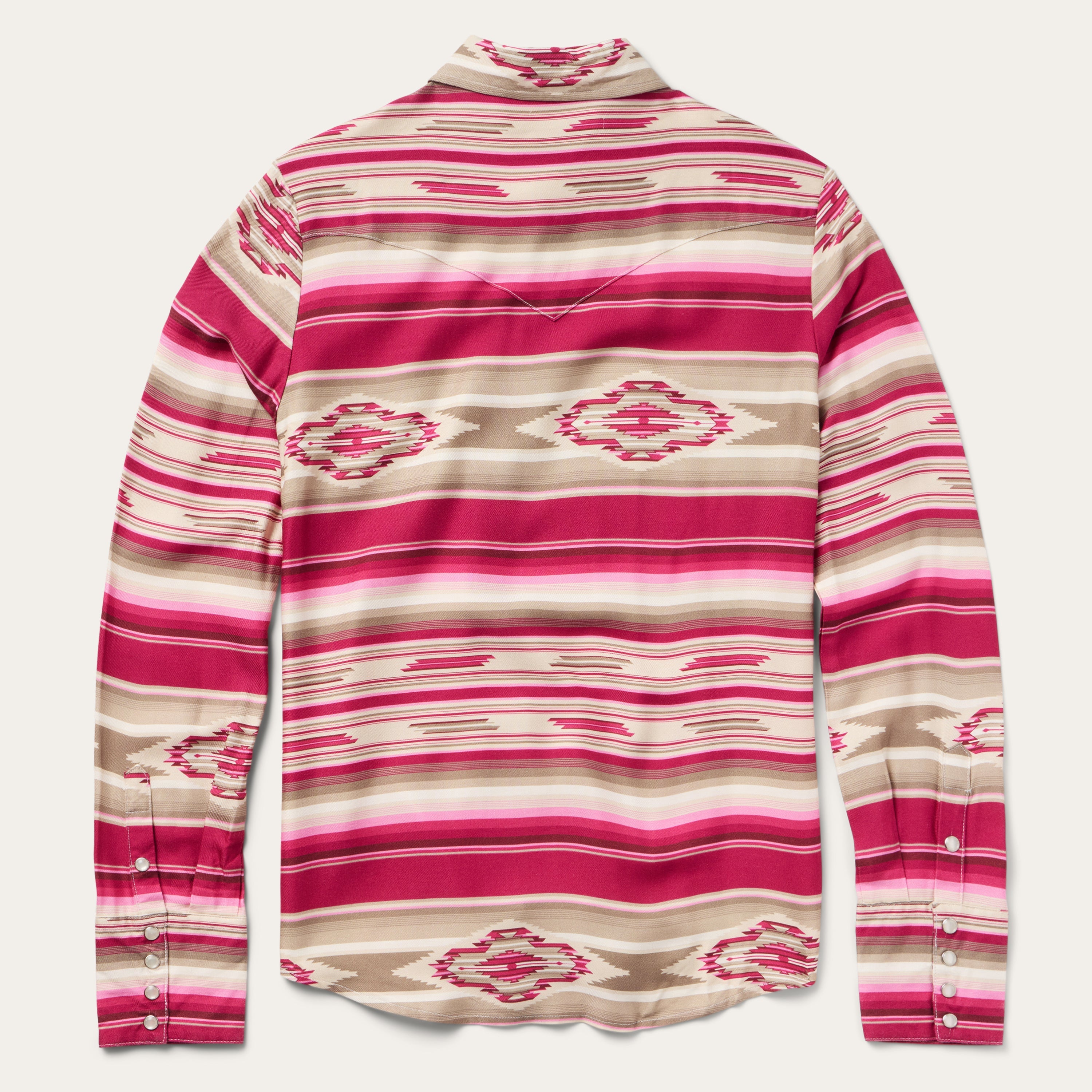 Scarlet Serape Western Shirt Red | Stetson
