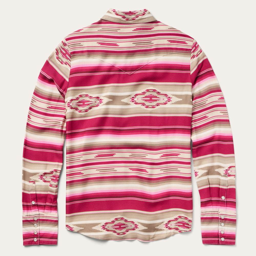 Scarlet Serape Western Shirt Red | Stetson