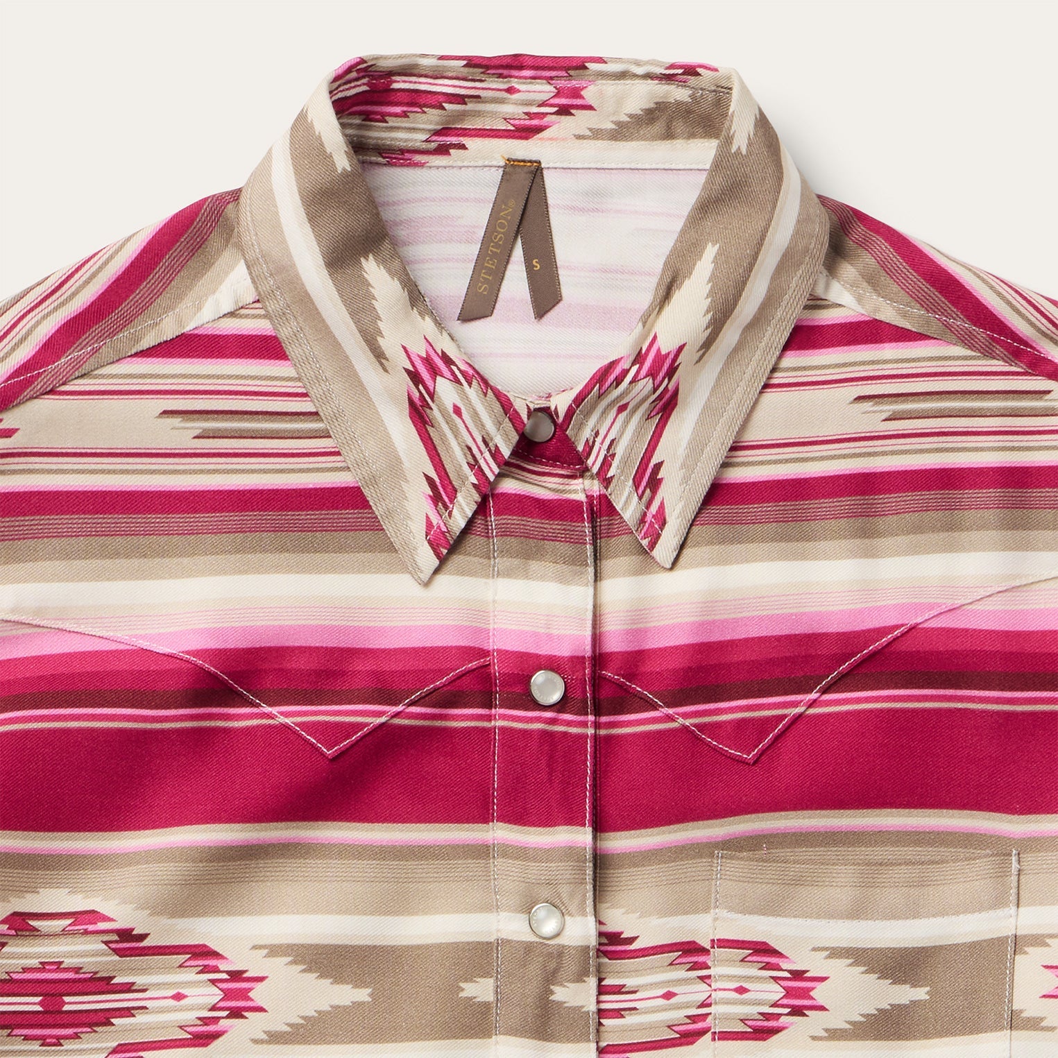 Scarlet Serape Western Shirt Red | Stetson