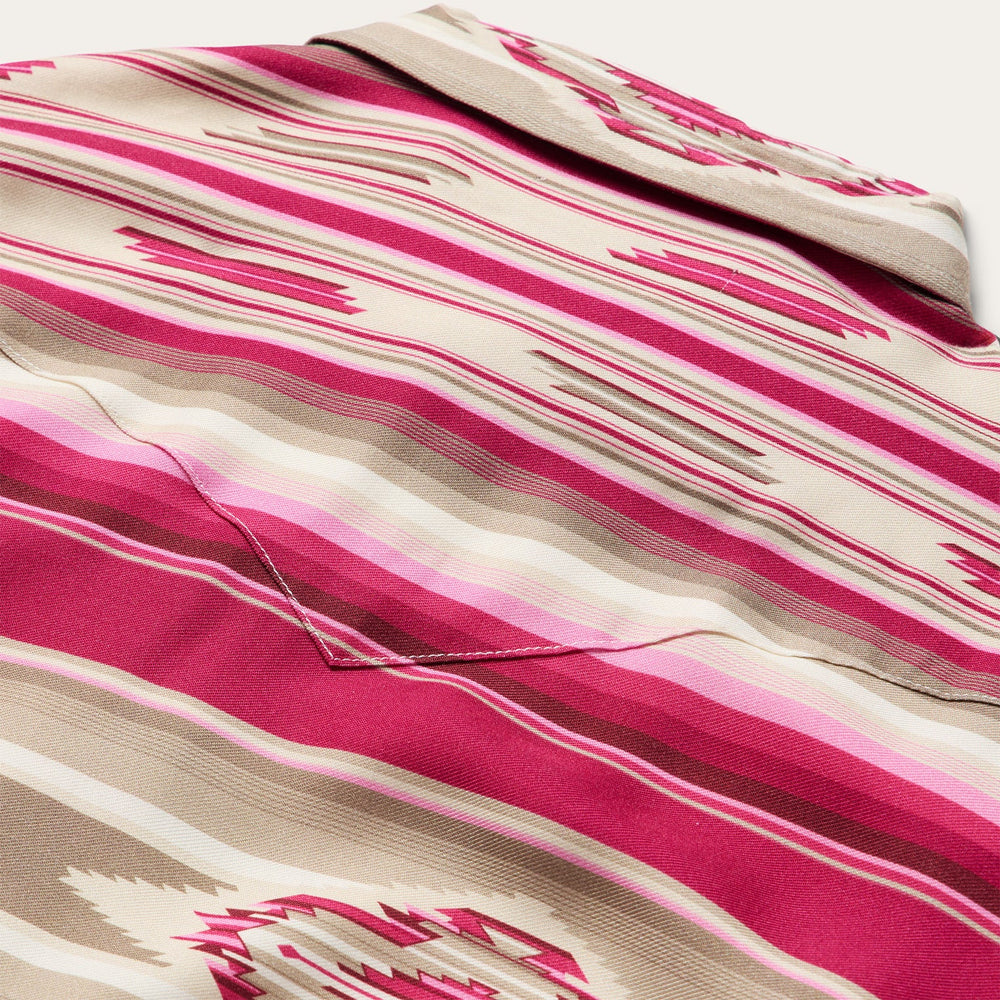 Scarlet Serape Western Shirt Red | Stetson