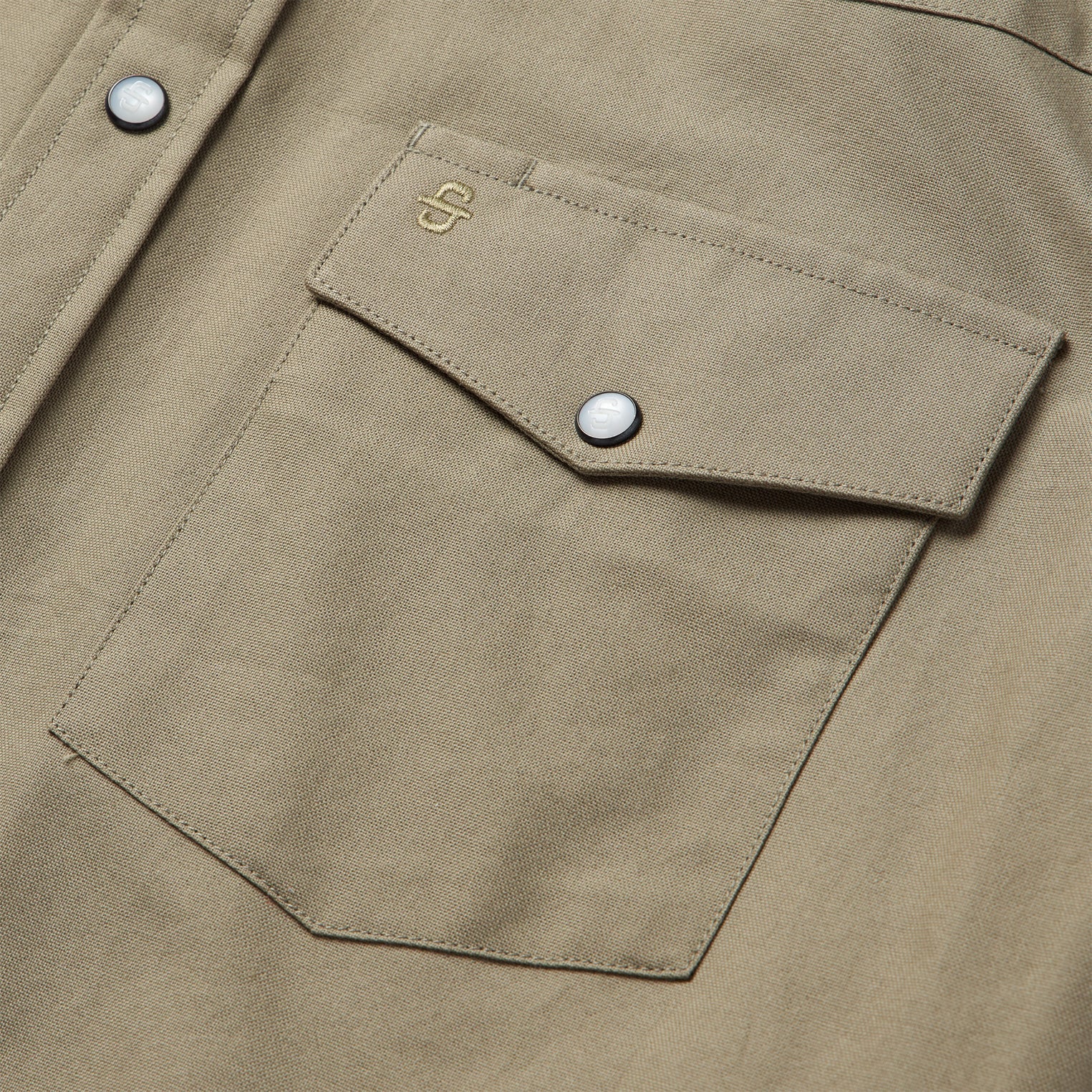 Olive Oxford Western Shirt Olive | Stetson