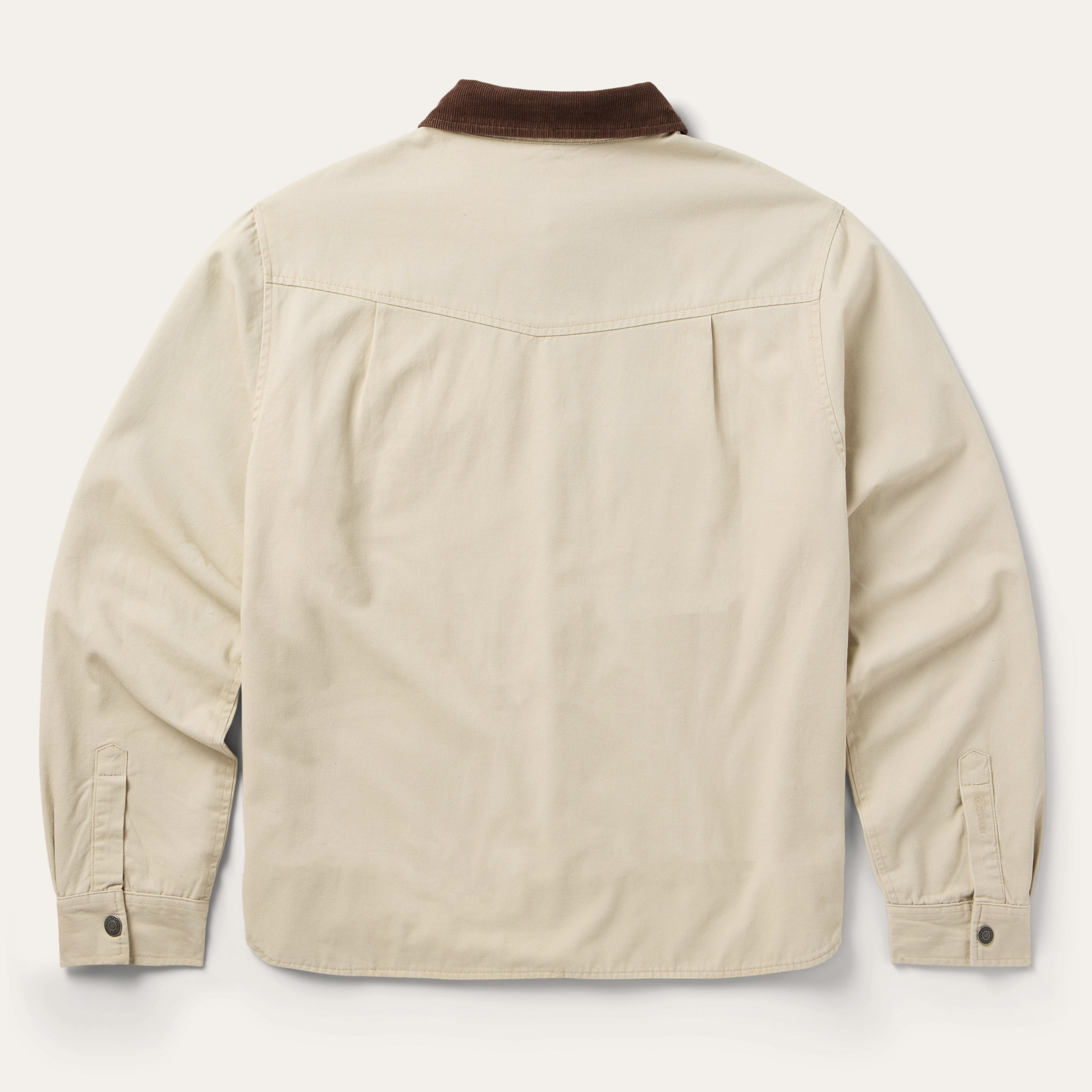 Corduroy Collar Shirt Jacket Tan | Stetson