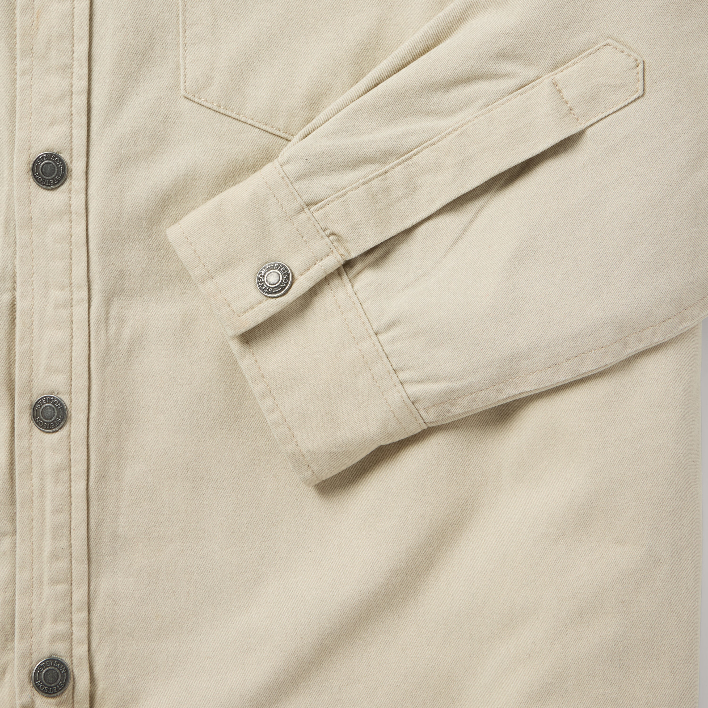 Corduroy Collar Shirt Jacket Tan | Stetson