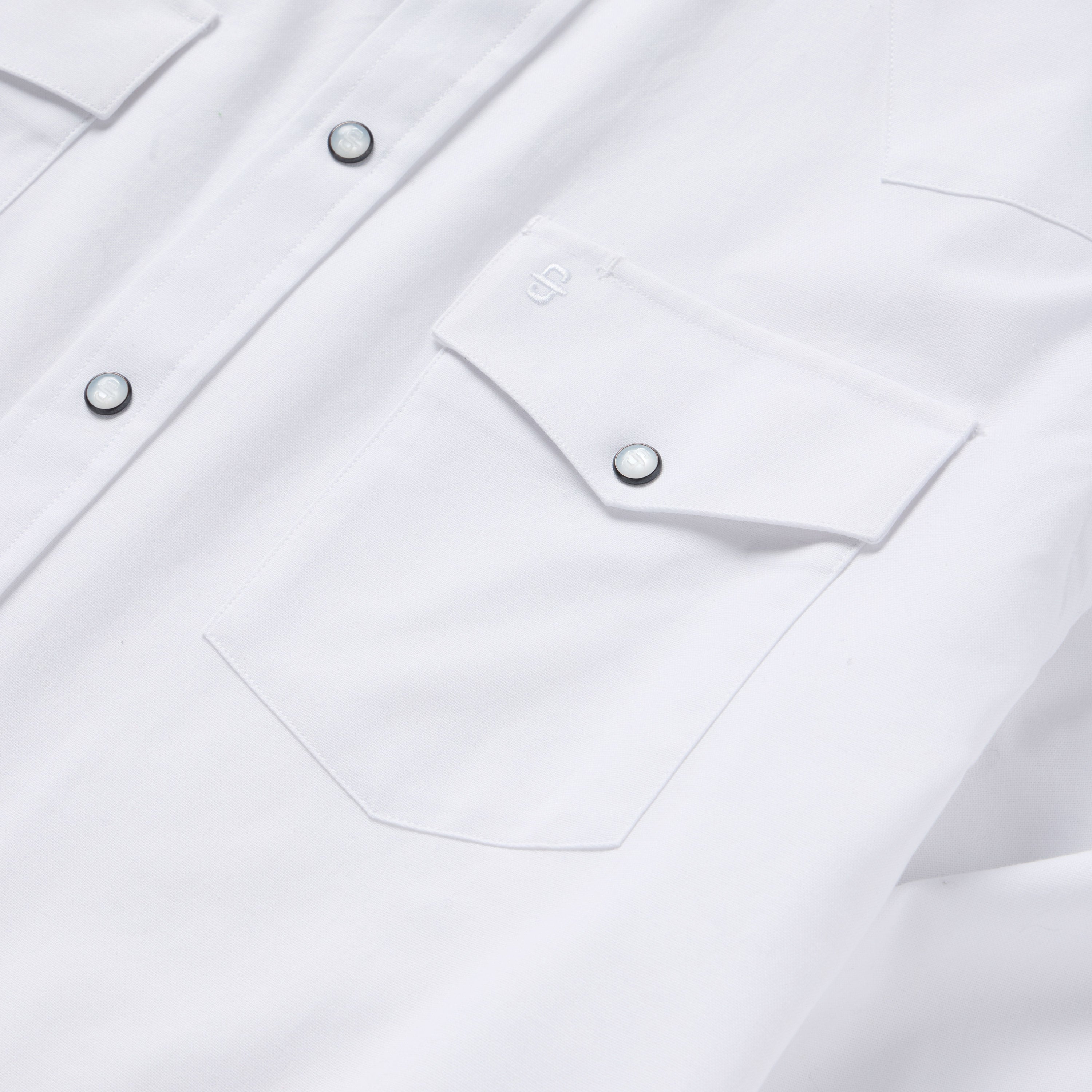 White Oxford Western Shirt White | Stetson
