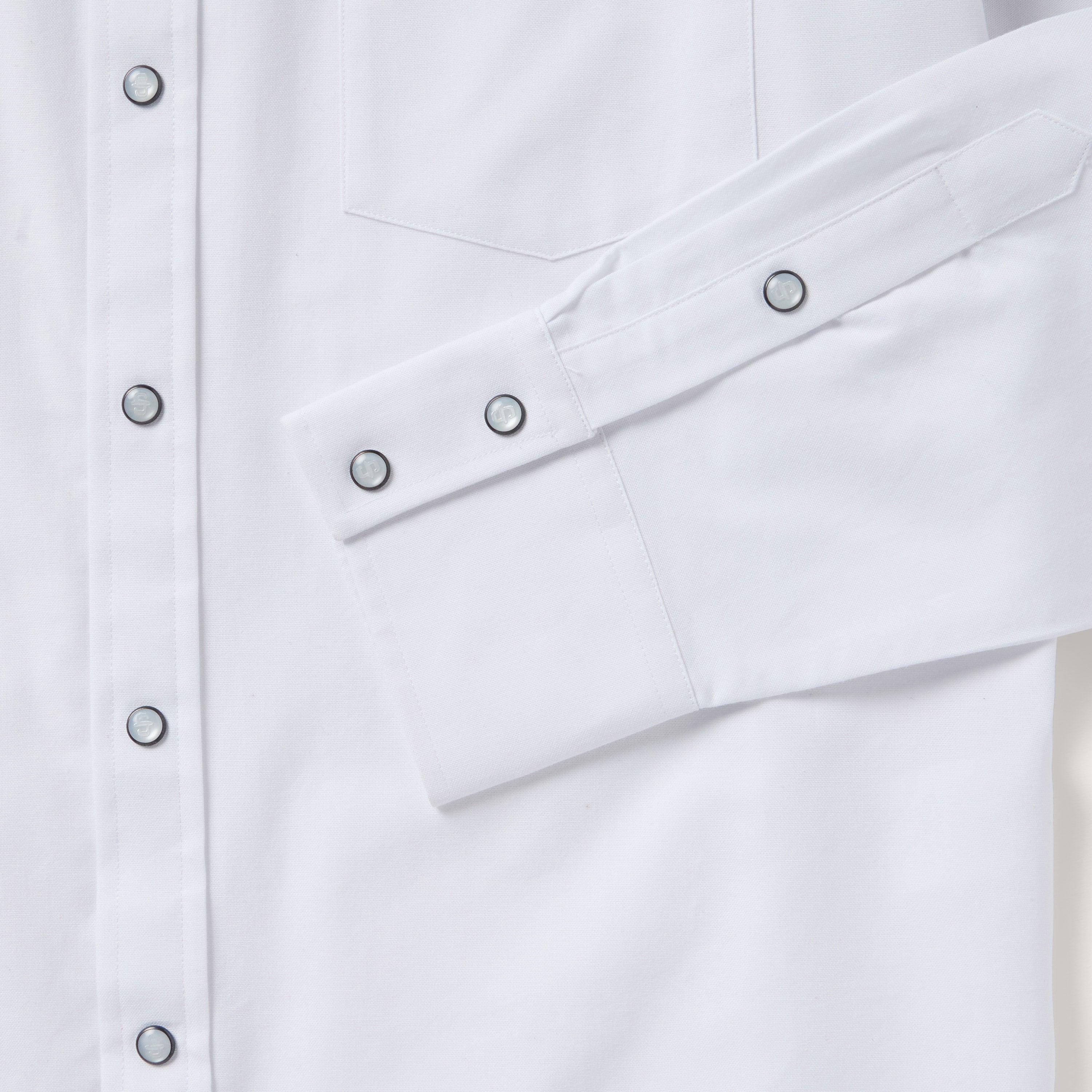 White Oxford Western Shirt White | Stetson