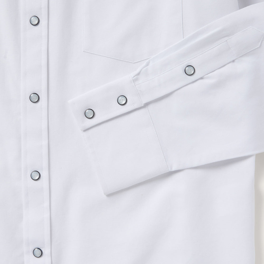 White Oxford Western Shirt White | Stetson