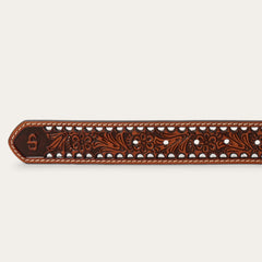Women's Tooled Belt Natural | Stetson