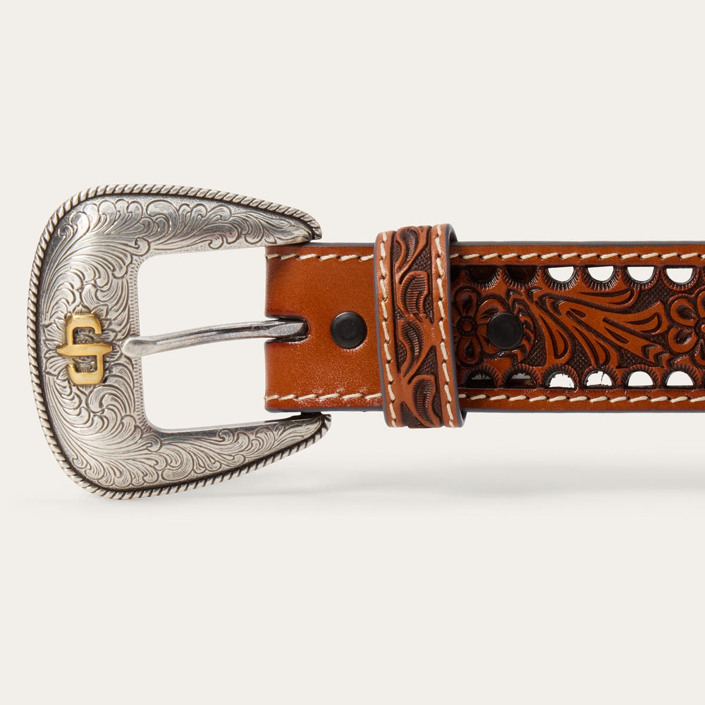 Women's Tooled Belt Natural | Stetson